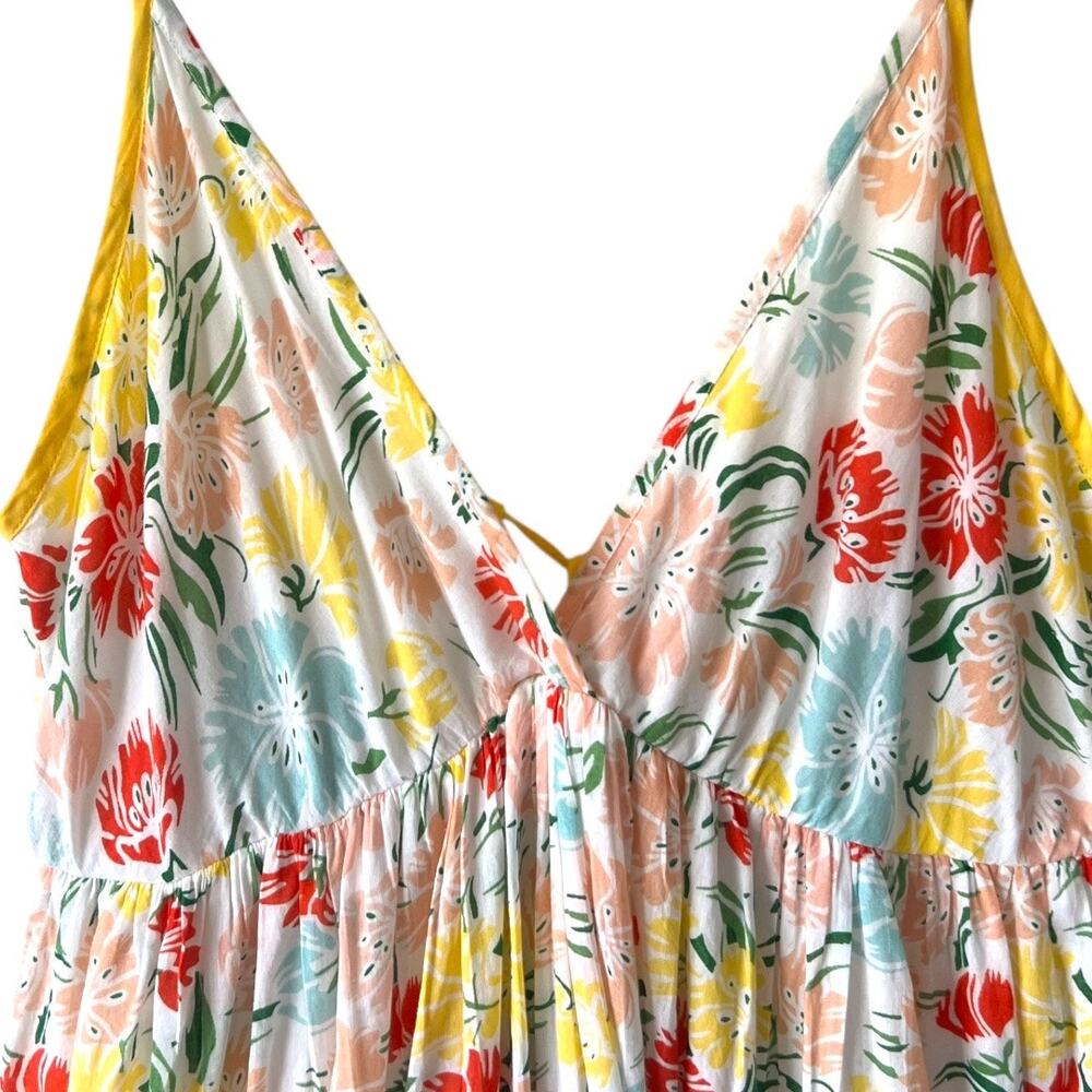 Anthropologie Ro’s Garden Florida Floral Maxi Dress Size L - Picture 4 of 14
